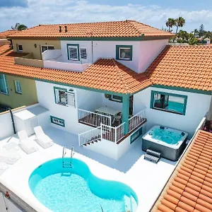 Villa Veaco With Jacuzzi And Private Pool, Corralejo